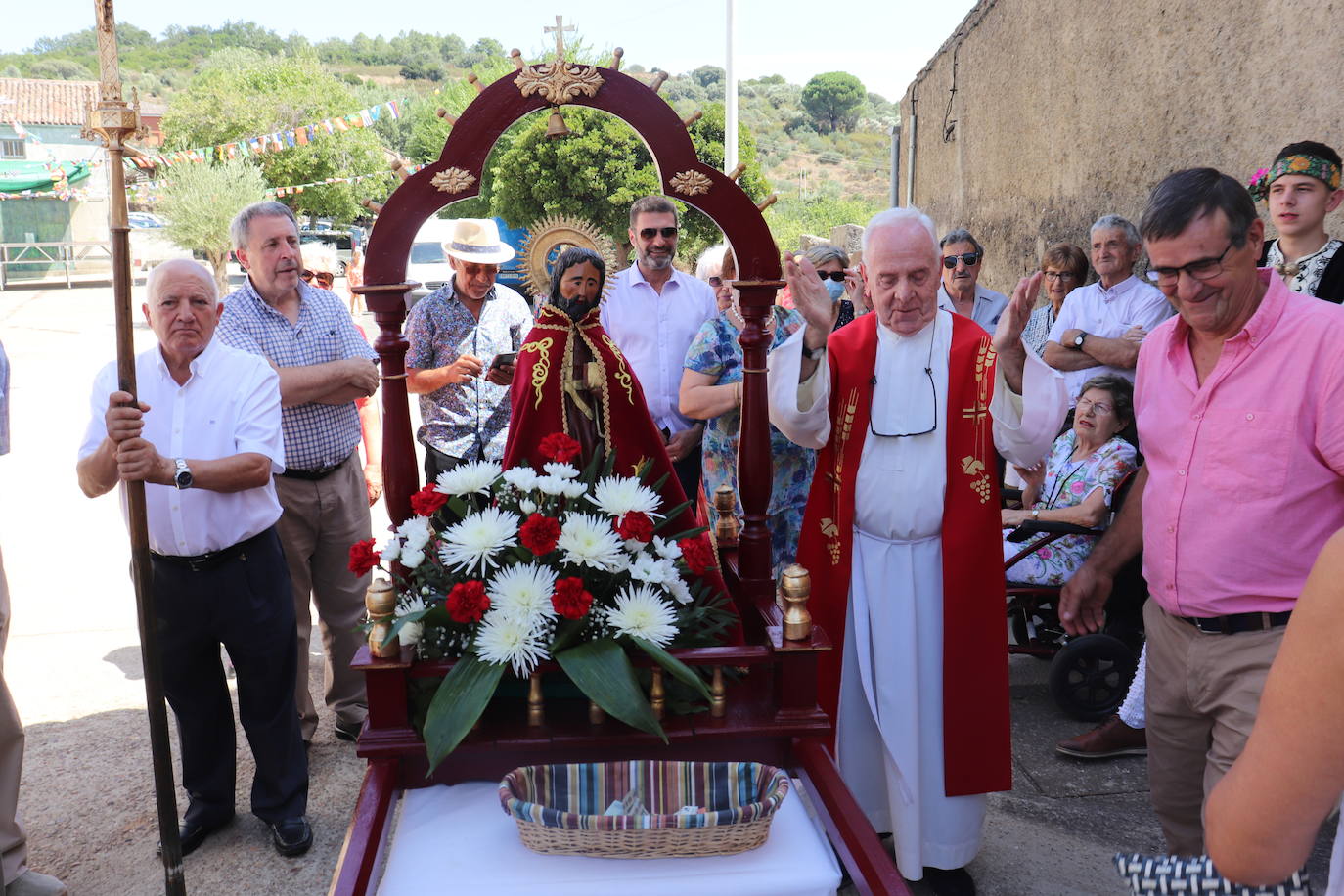 Molinillo honra a San Bartolomé en el día de su fiesta