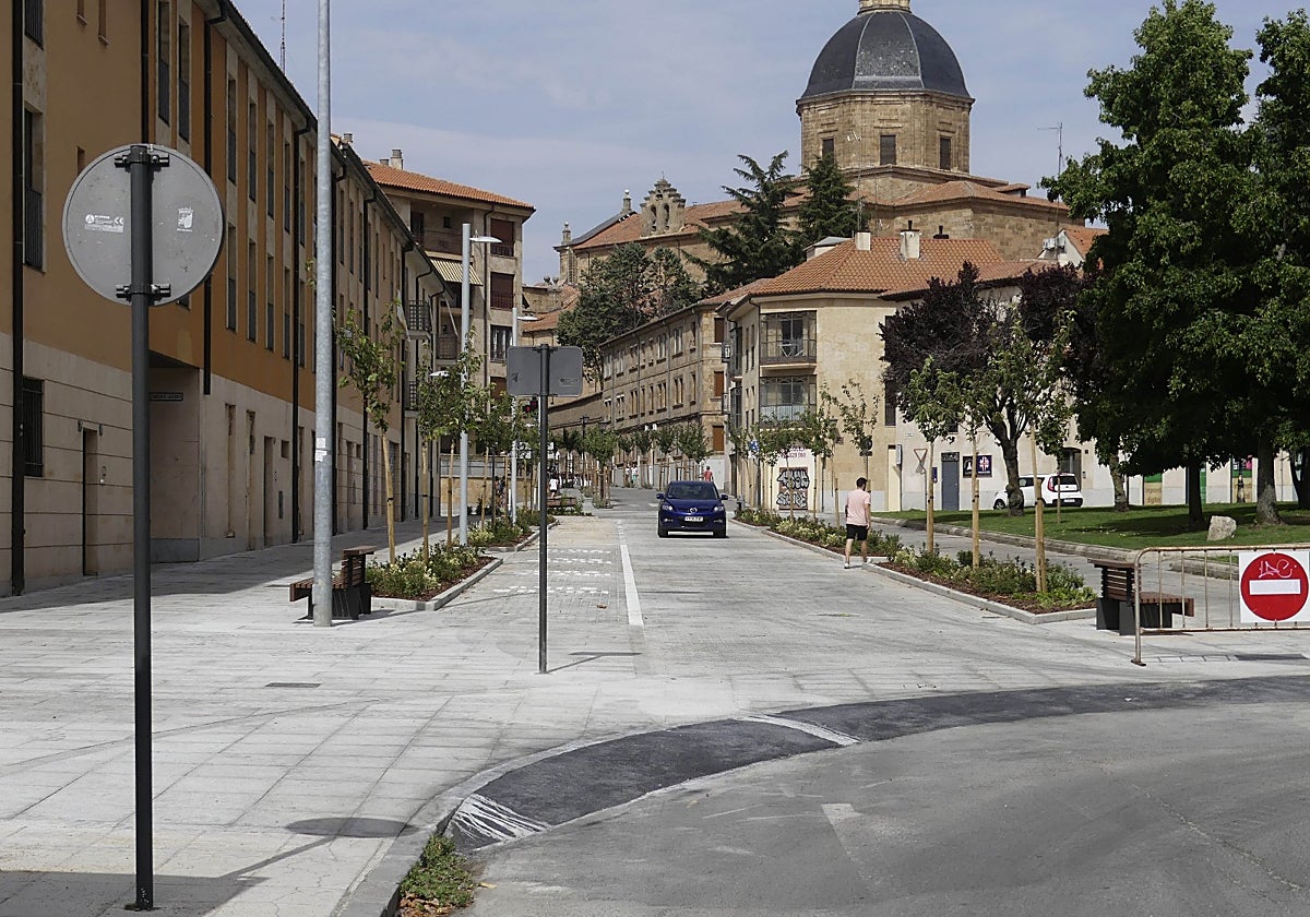 Así ha quedado la calle