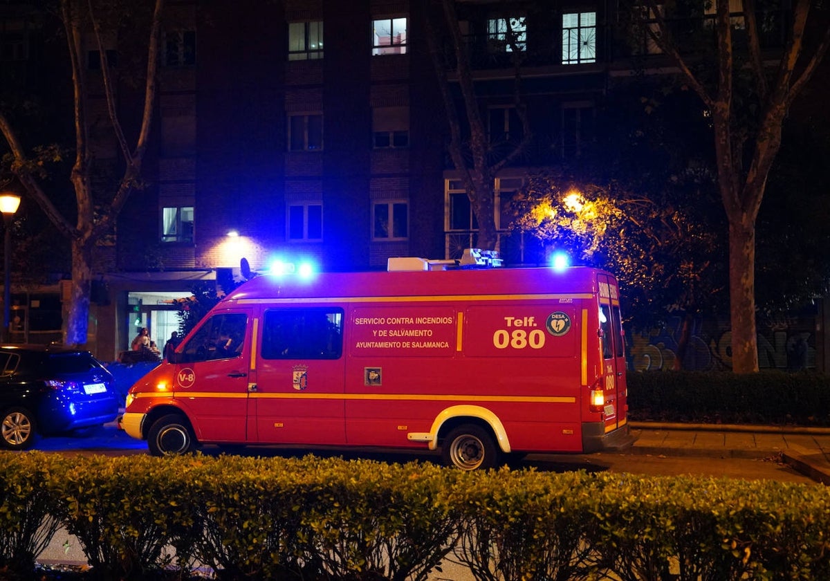 Un furgón de los Bomberos, en una imagen de archivo