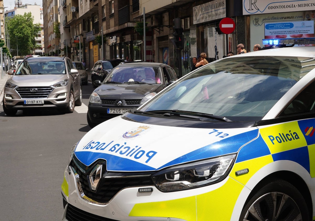 La Policía local tuvo que acudir a ambos accidentes.