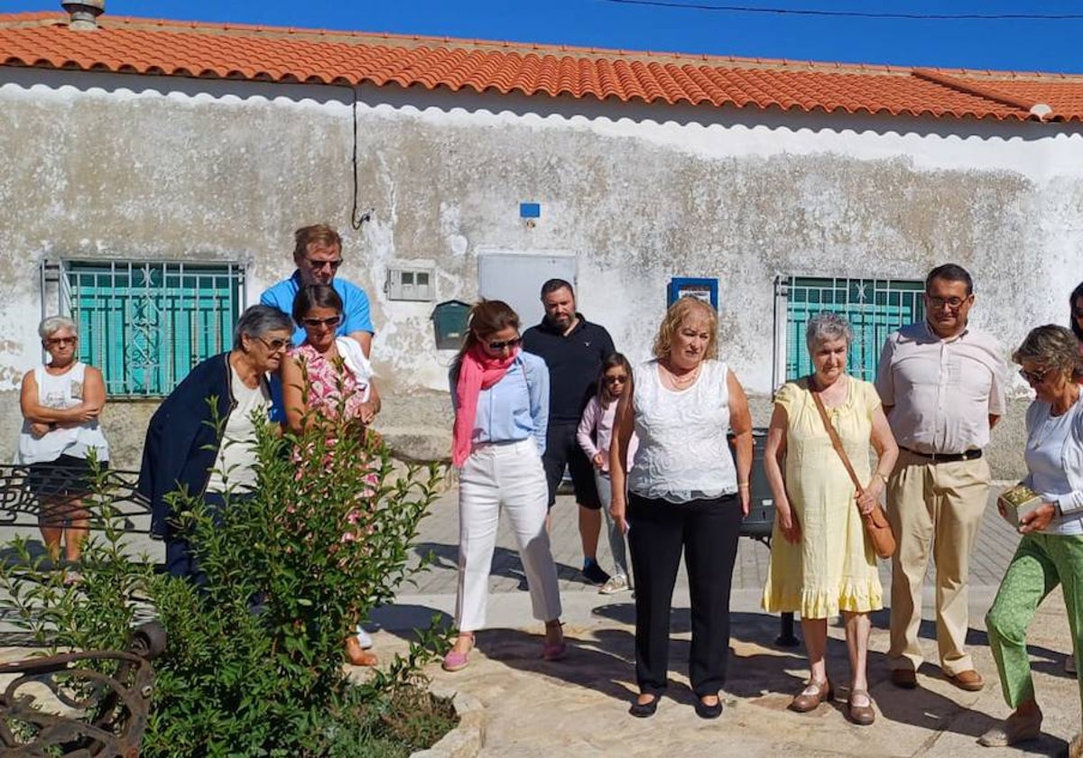 Homenaje y recuerdo a Juan Álvarez Pineda en Aldea del Obispo