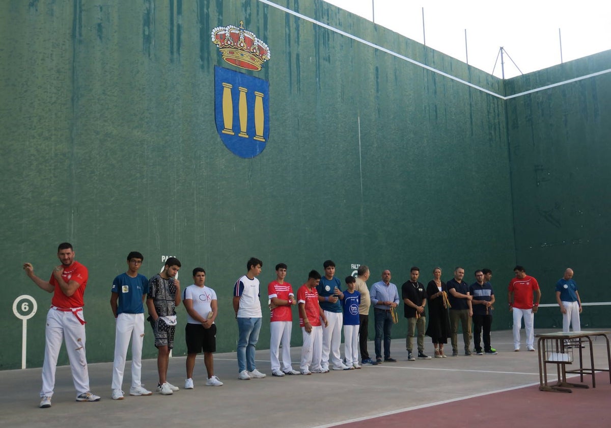 Ciudad Rodrigo rememora su gran pasado pelotari