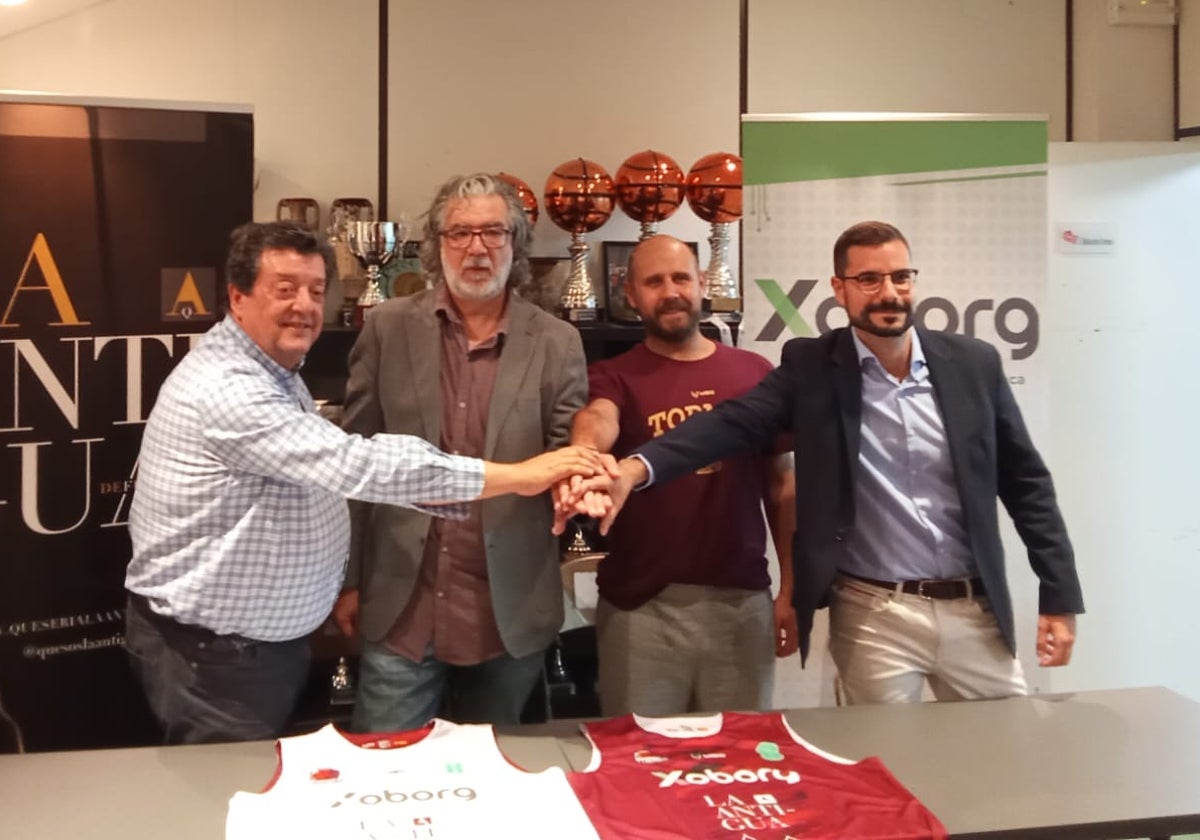 Imagen de la presentación del nuevo proyecto del CB Tormes.