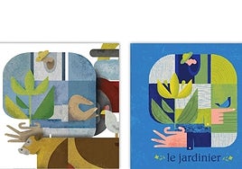 A la izquierda, el cartel de Salamaq 2023 y a la derecha el de Ross Bruggink de 2017.