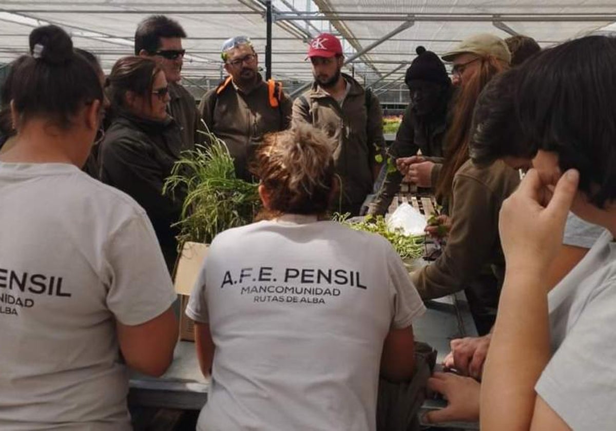 La Mancomunidad Rutas de Alba da por finalizada la formación en jardinería a 16 alumnos