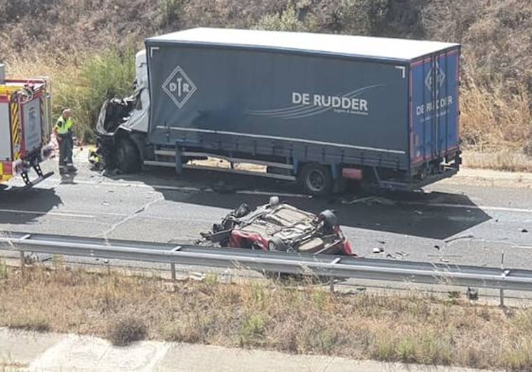 Última hora sobre el estado del conductor del camión del siniestro en Mozárbez