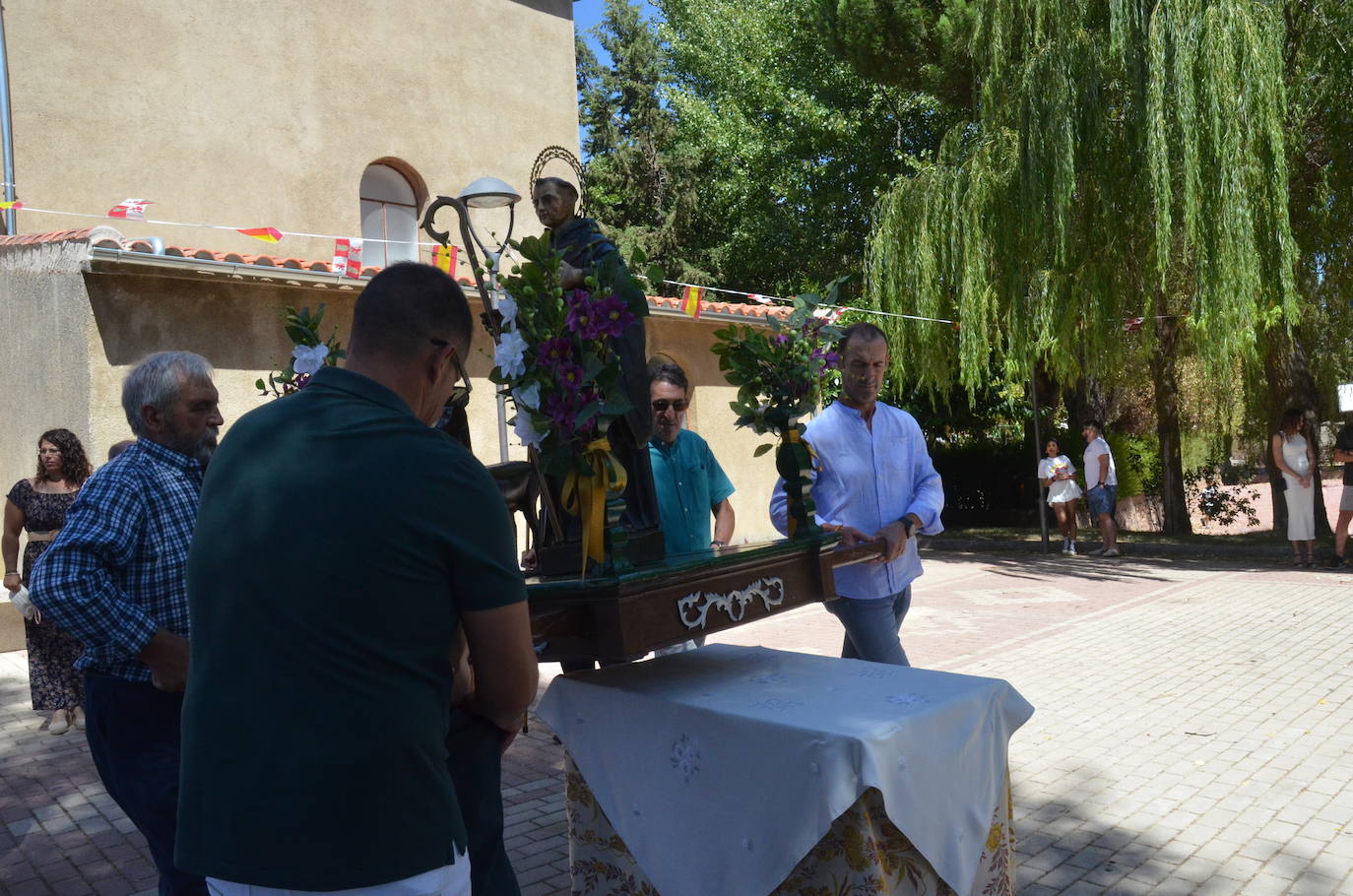 Regocijo en Puebla de Yeltes en honor a San Gil