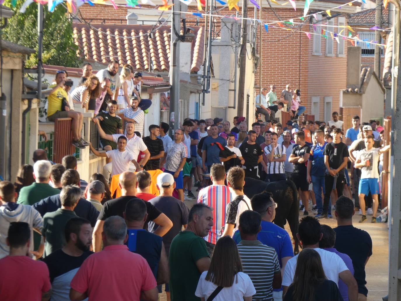 Multitudinario segundo encierro en Villaflores