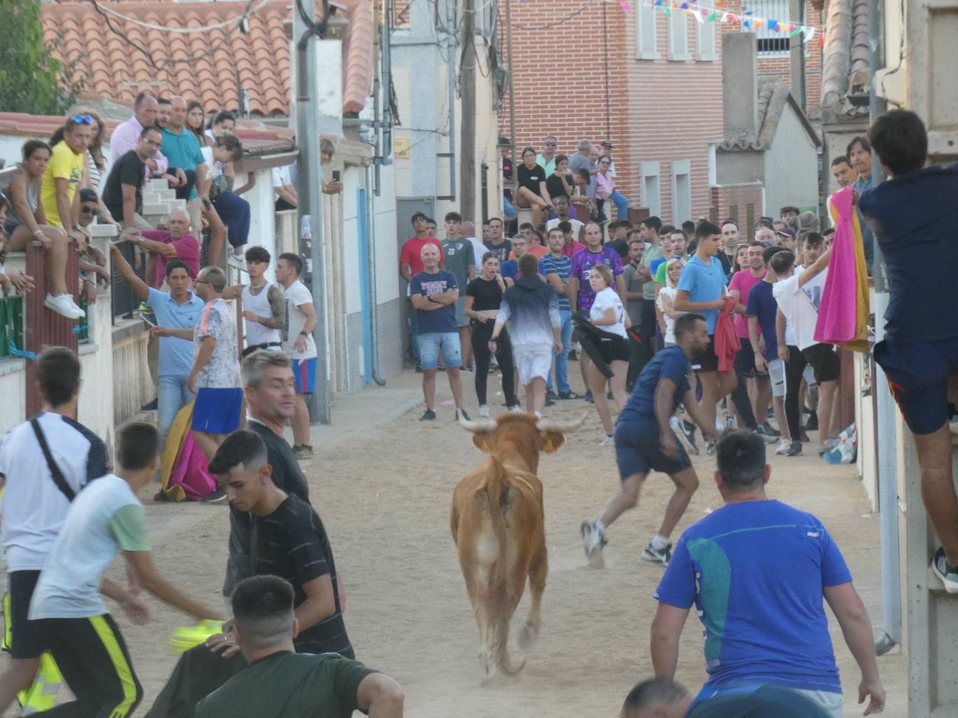 Multitudinario segundo encierro en Villaflores