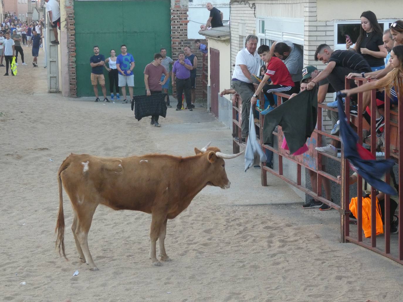 Multitudinario segundo encierro en Villaflores