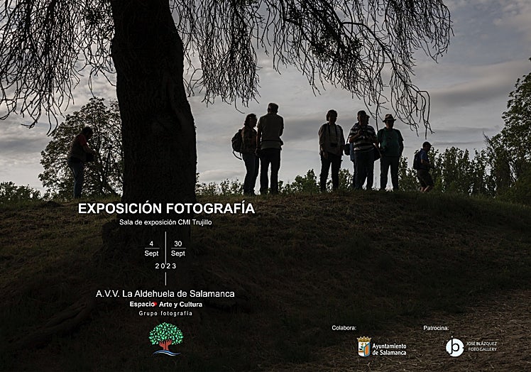 Exposición fotográfica organizada por la asociación de vecinos 'La Aldehuela'.