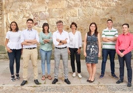 Los integrantes de la Junta Directiva del Colegio Oficial de Veterinarios de Salamanca.