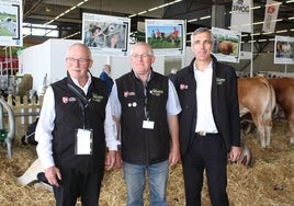 Dominique Graciet, Bruno Millet y Luc Servant.