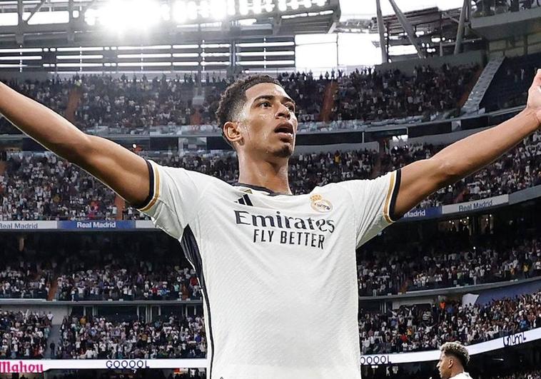 Bellingham se presenta en el Bernabéu
