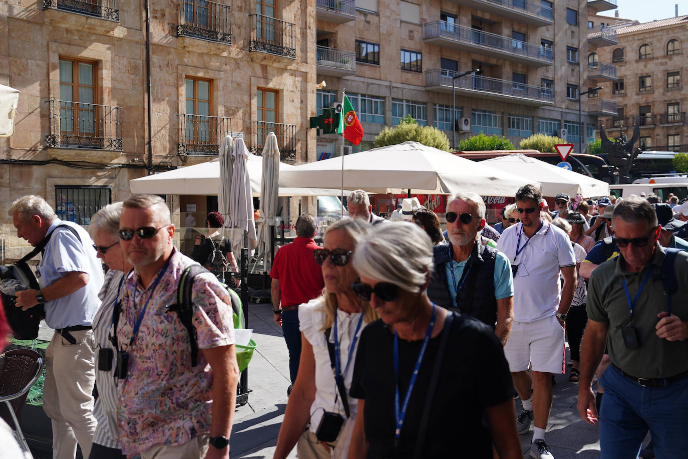 Gran ambiente en el inicio anticipado de la Feria de Día en Salamanca