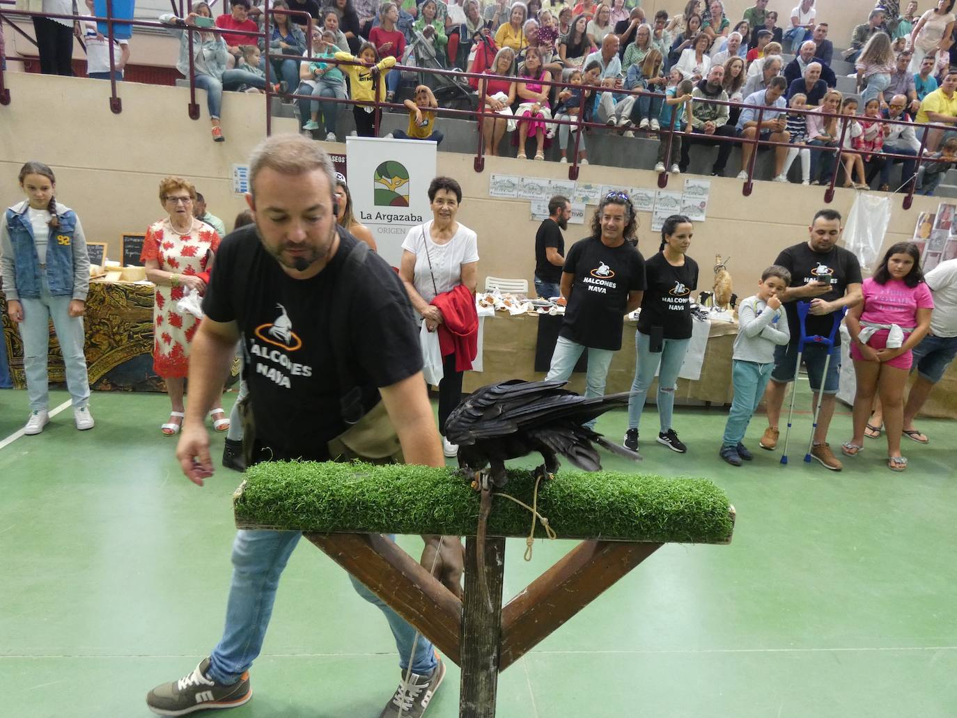 Multitudinaria primera feria Villa Aurea de Villoria