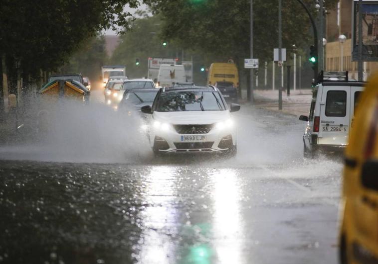 Las precipitaciones más intensas se desplazan hacia el oeste de Castilla y León