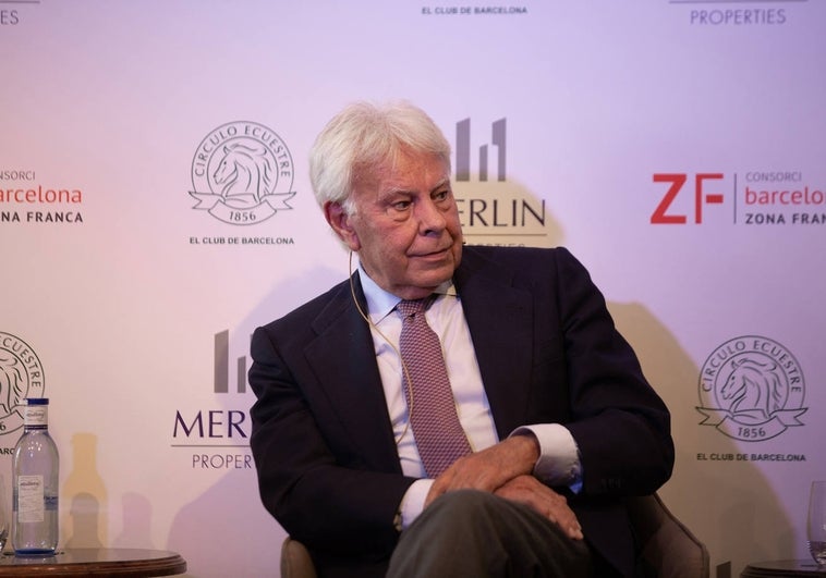 Felipe González pide a Sánchez que diga claramente que la amnistía no es constitucional