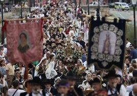 La procesión de la Virgen de la Vega