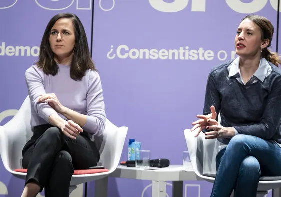 Belarra y Montero defenderán que Podemos es necesario en el Gobierno en un acto con militantes