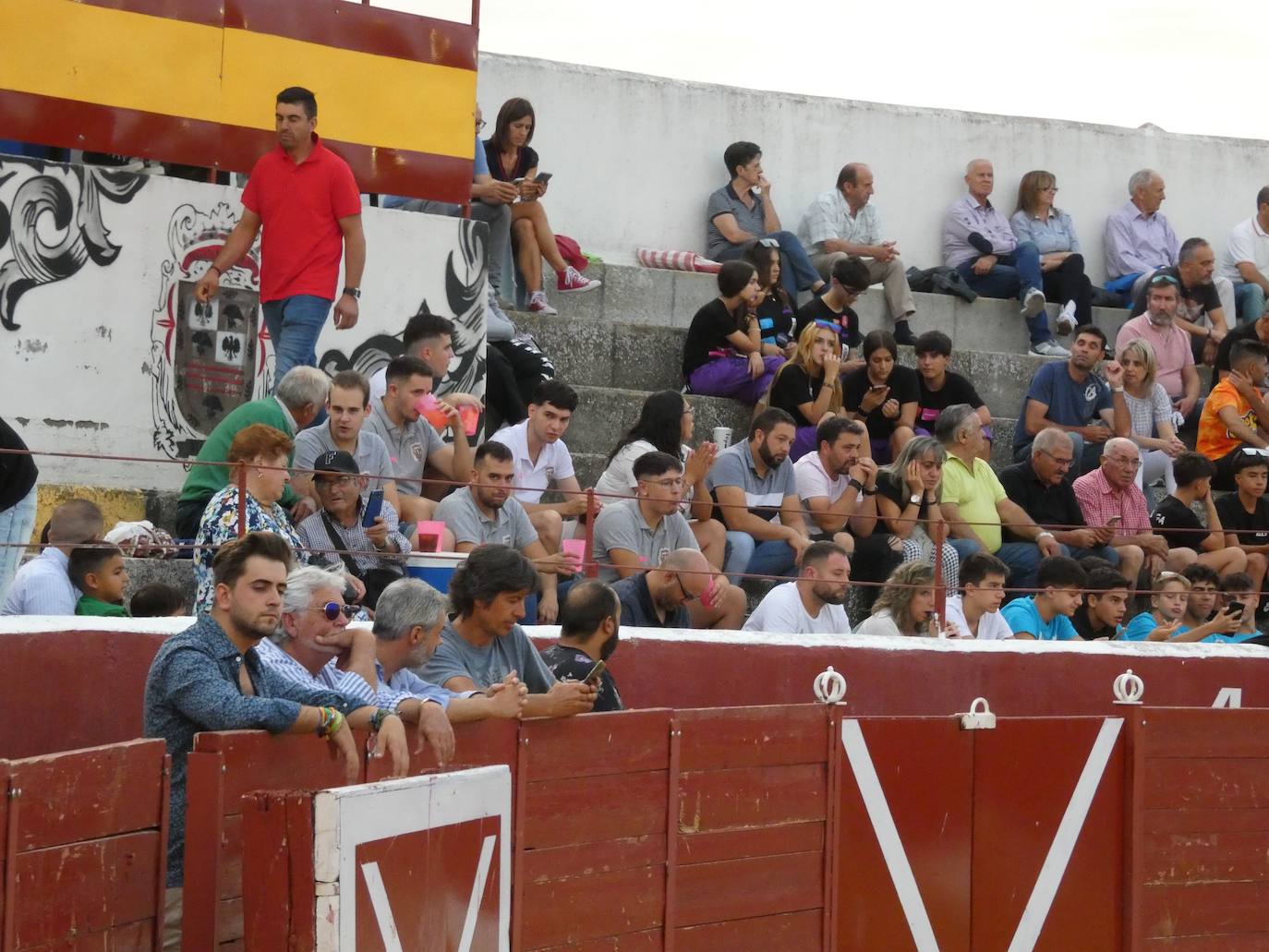 Tarde de riesgo y valentía en el concurso de recortes de Villoria