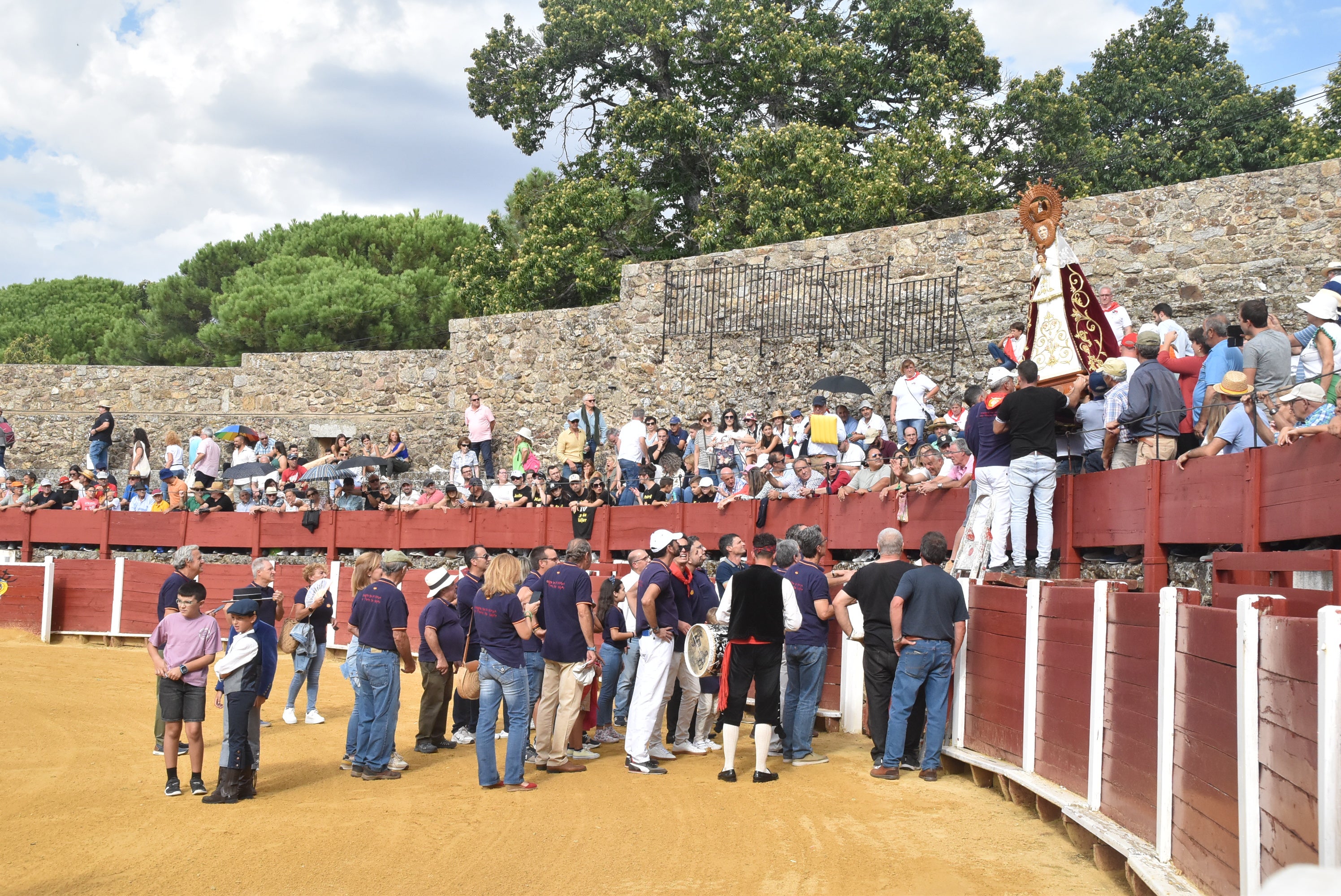 Buen ambiente en el festejo taurino de la Virgen en Béjar