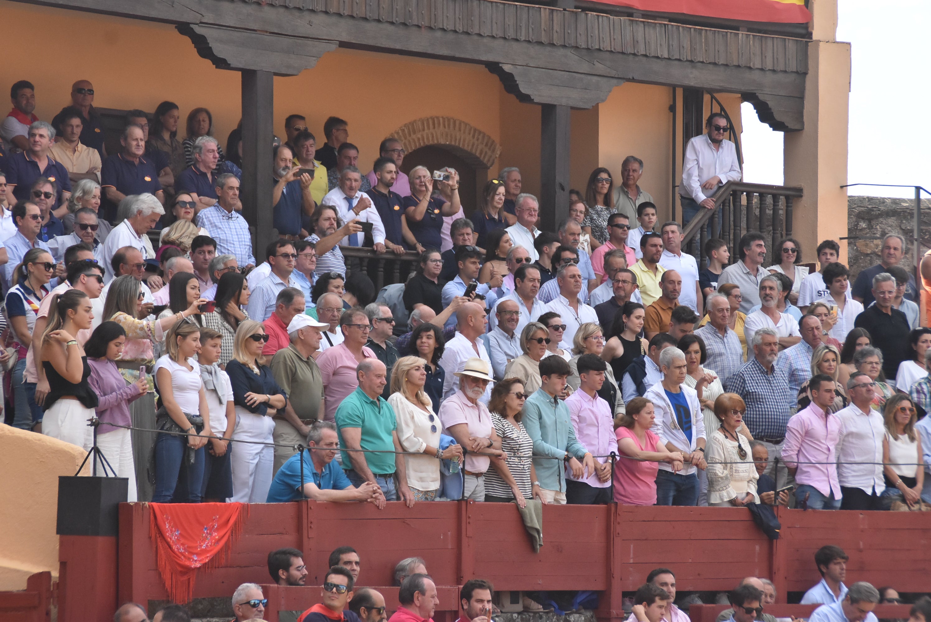 Buen ambiente en el festejo taurino de la Virgen en Béjar