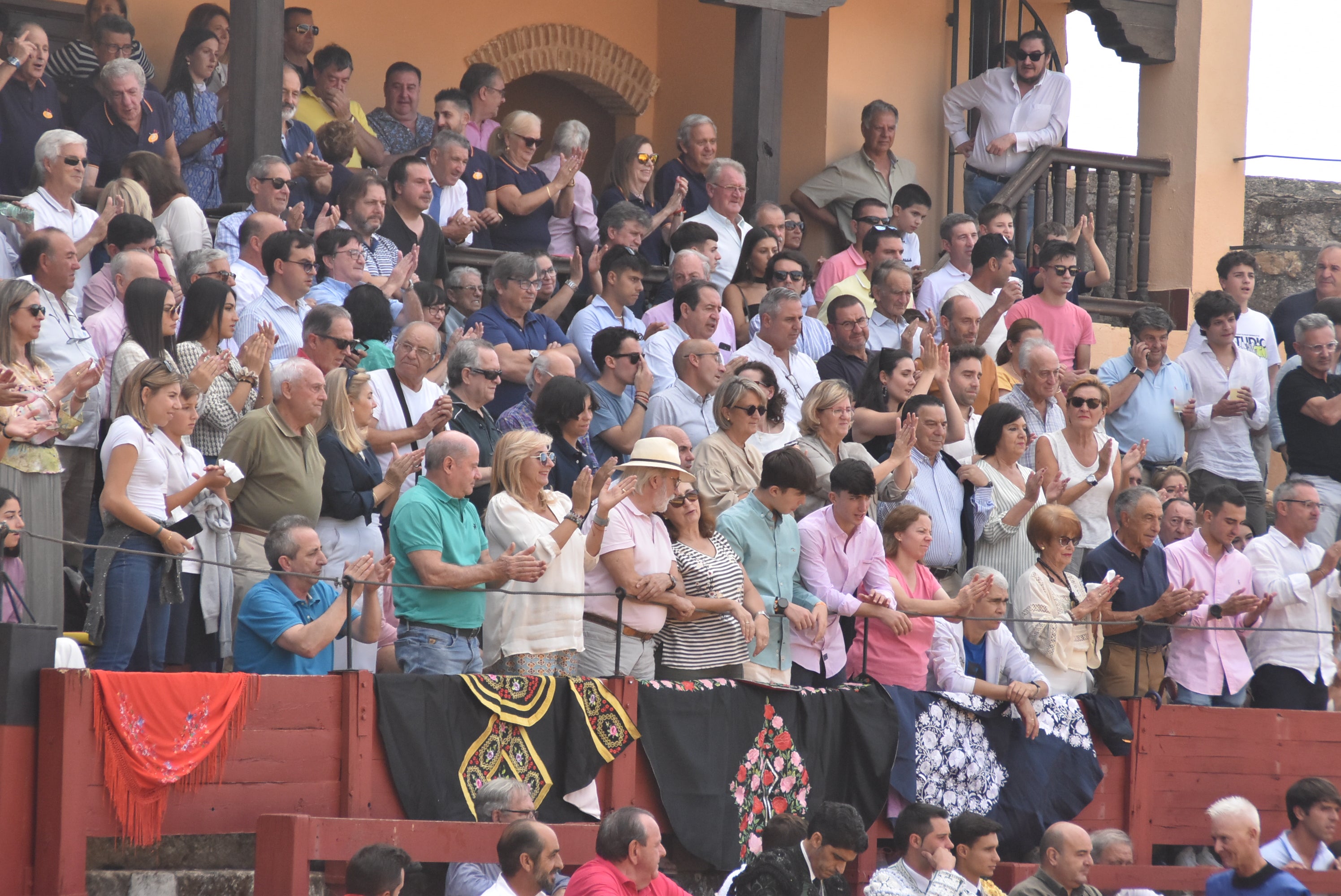 Buen ambiente en el festejo taurino de la Virgen en Béjar