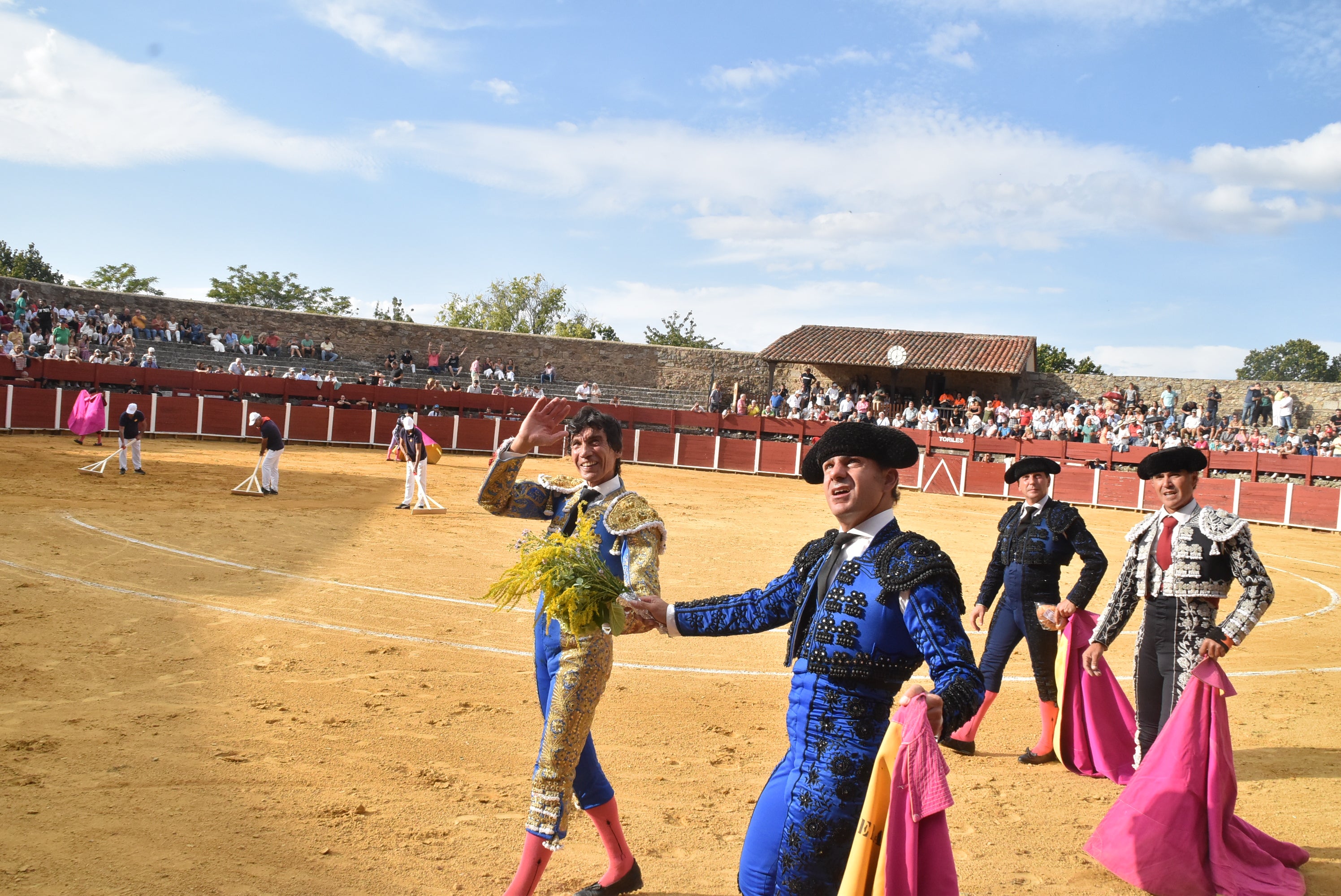 Buen ambiente en el festejo taurino de la Virgen en Béjar