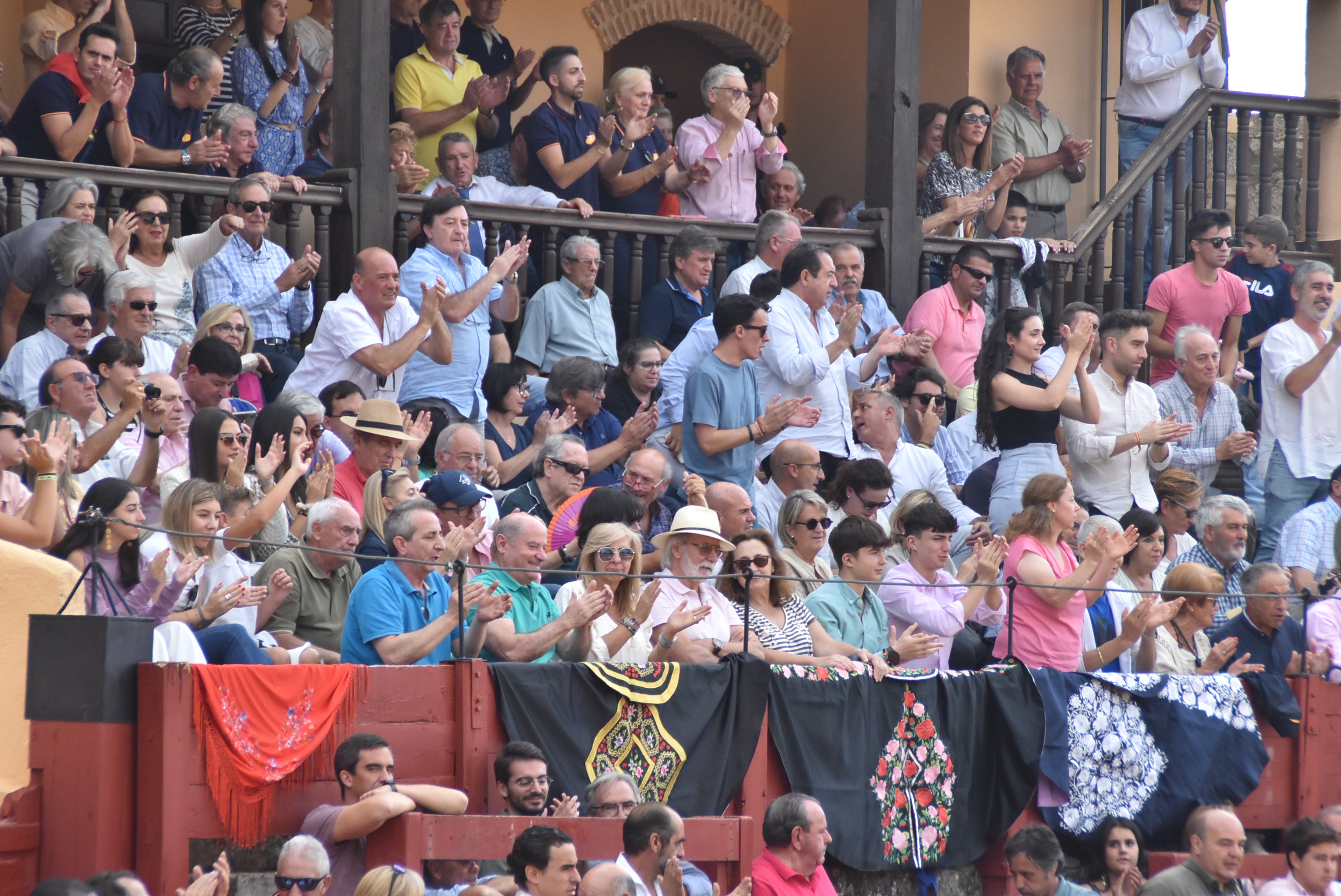 Buen ambiente en el festejo taurino de la Virgen en Béjar