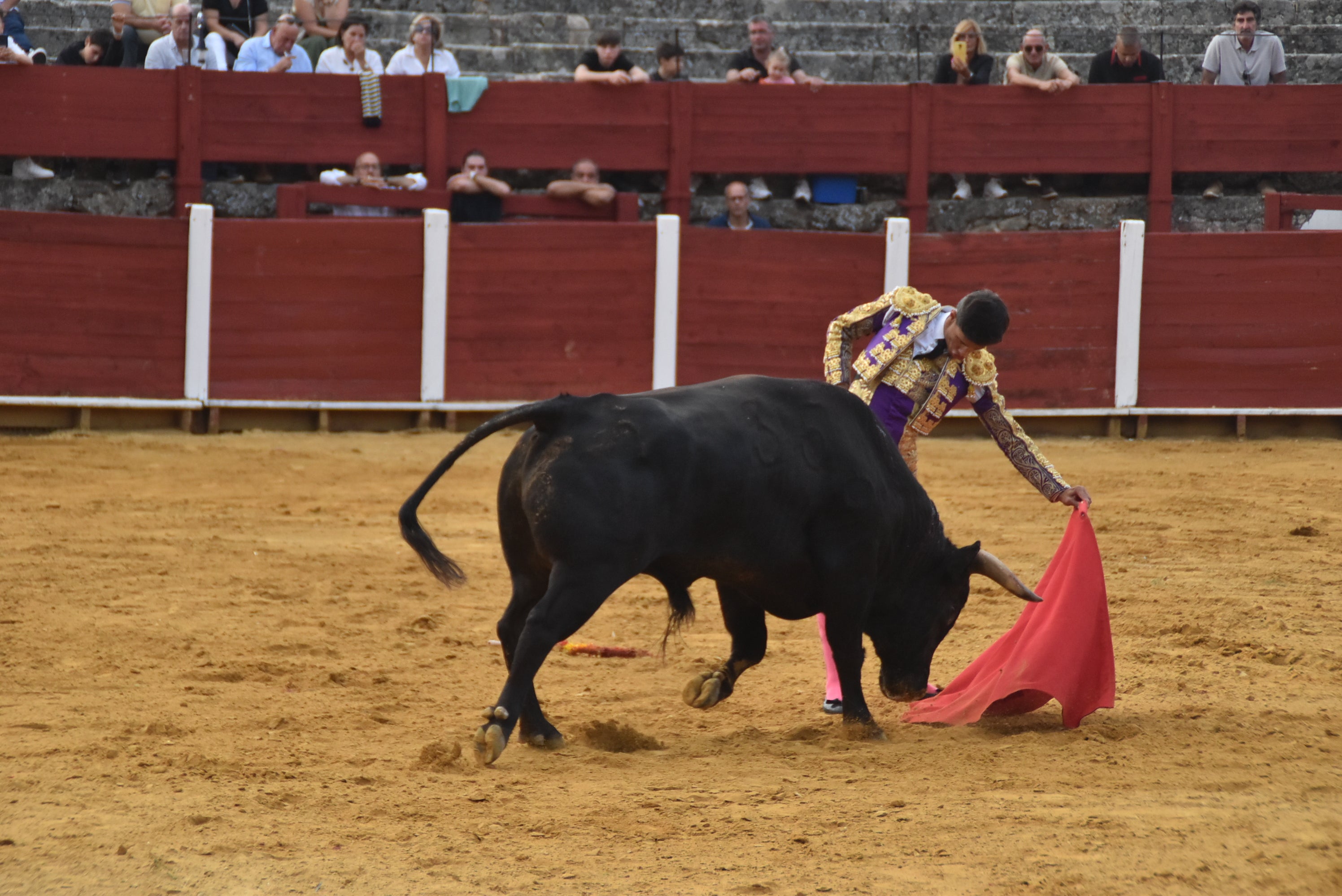 Buen ambiente en el festejo taurino de la Virgen en Béjar