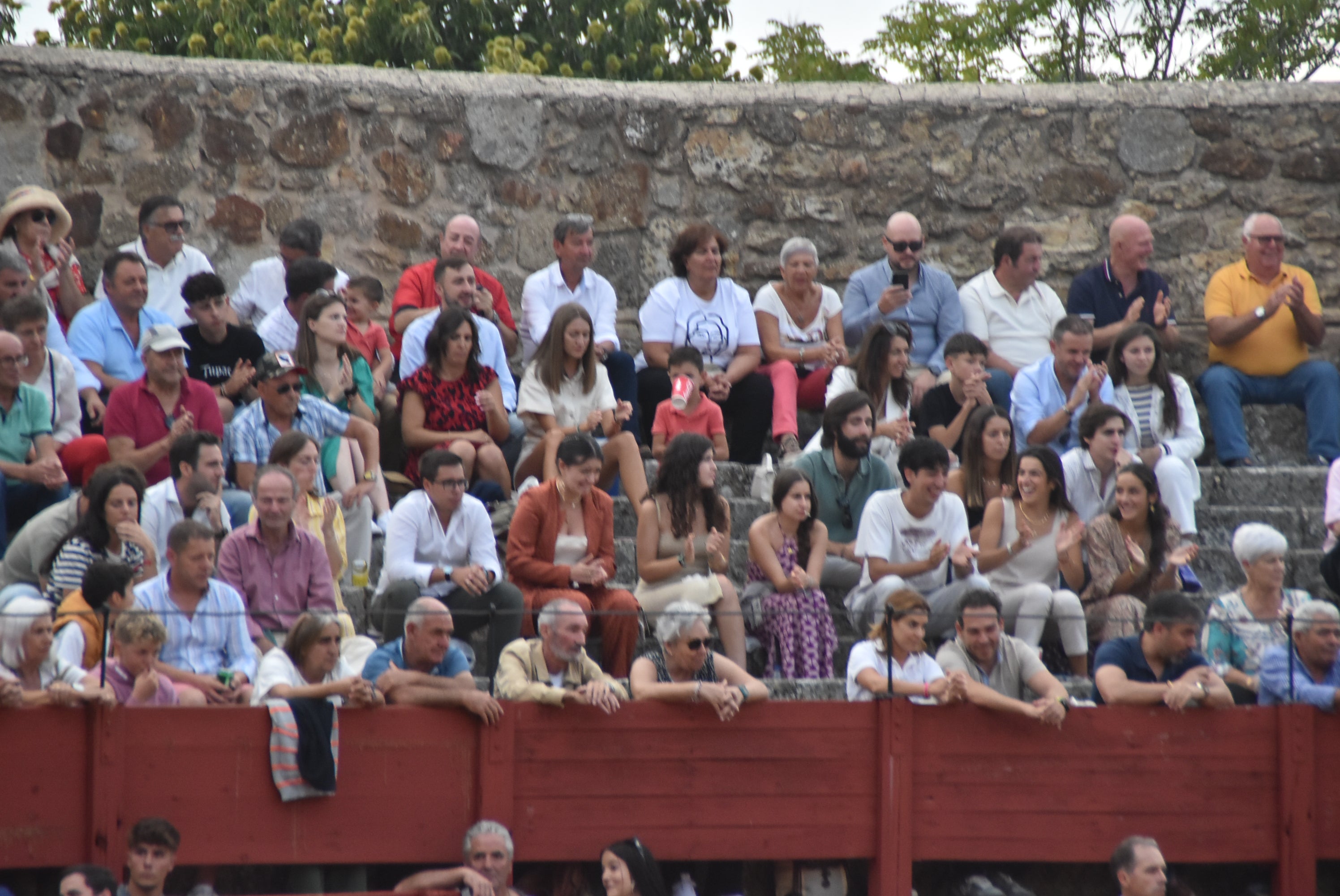 Buen ambiente en el festejo taurino de la Virgen en Béjar