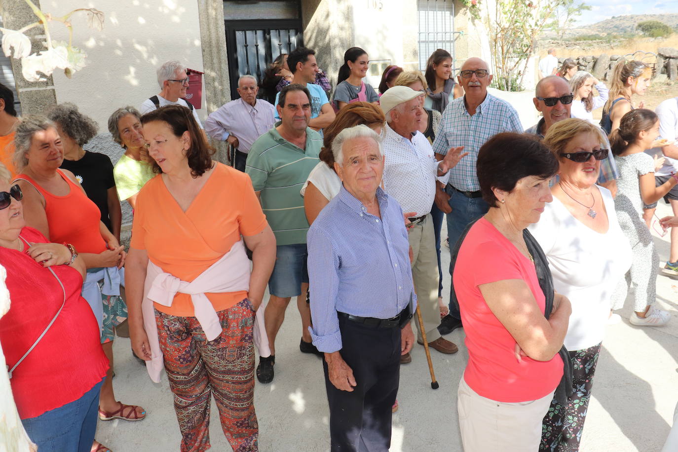 Los quintos protagonizan el día de fiesta en Gallegos de Solmirón
