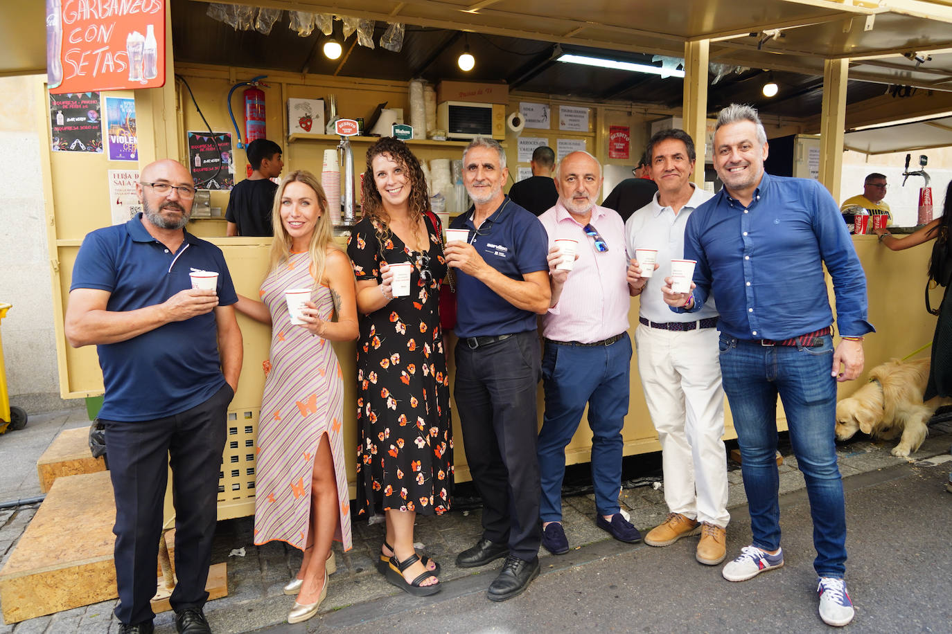 Así se vive el ambiente en las casetas de la Feria de Día en Salamanca