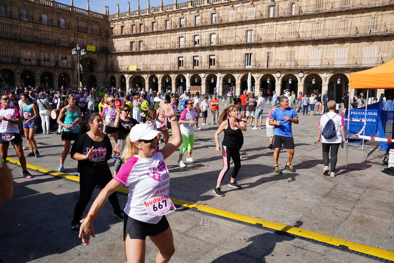 Las mejores imágenes de la Carrera contra la Violencia de Género