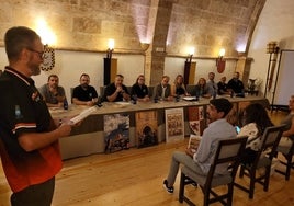 Presentación en la Torre del Homenaje del Castillo de Enrique II de Trastamara de la VI Feria Medieval «La Conjura de Ciudad Rodrigo».