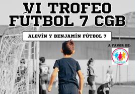 El VI Torneo Nacional de Fútbol 7 CGB «Por un futuro sin Alzheimer» tendrá lugar el 23 de septiembre