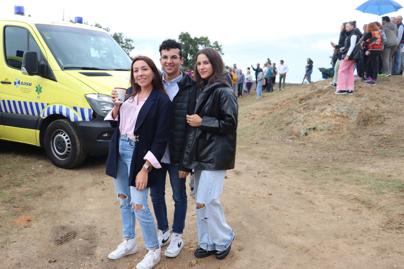 La lluvia no puede con las vaquillas de Colmenar de Montemayor