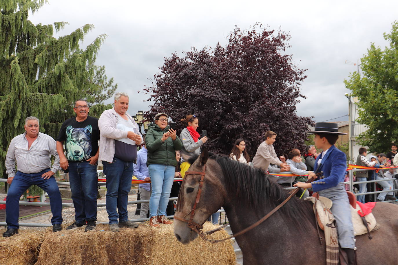 Cristóbal llena en la vuelta de las vaquillas a sus fiestas