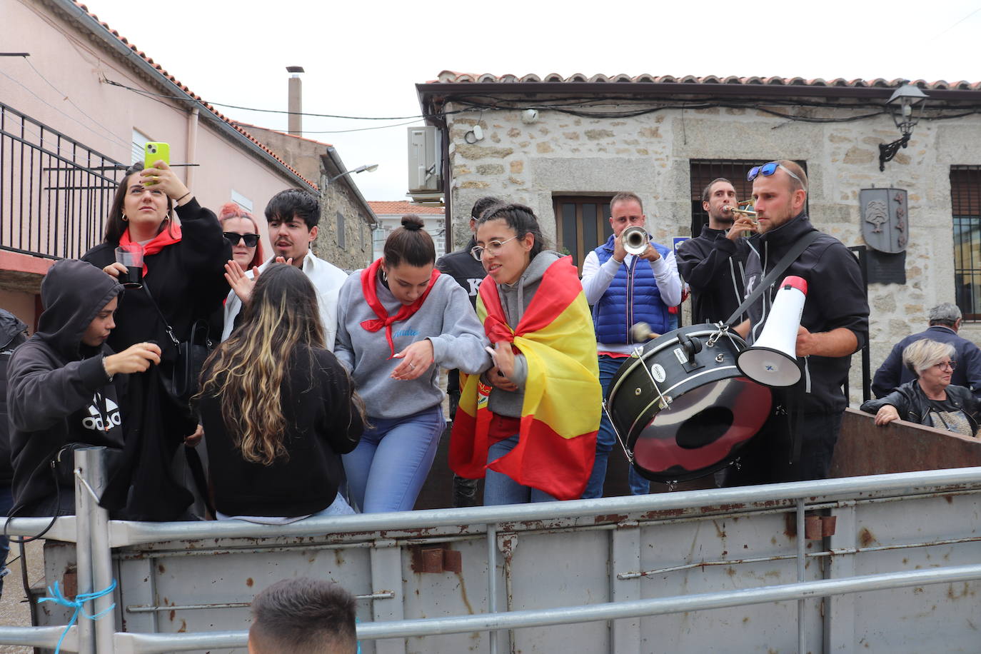 Cristóbal llena en la vuelta de las vaquillas a sus fiestas