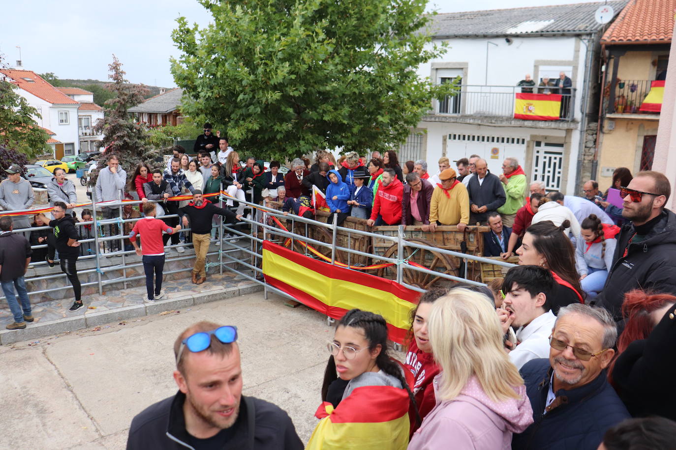 Cristóbal llena en la vuelta de las vaquillas a sus fiestas