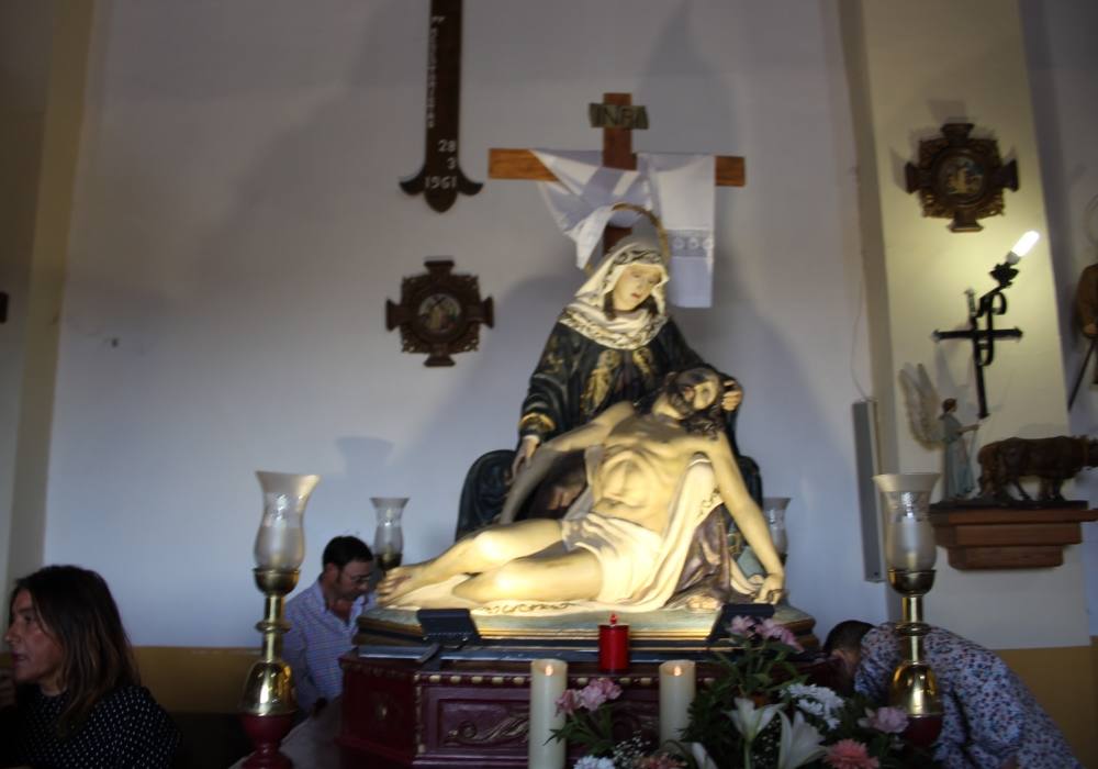Bóveda rinde culto a Nuestra Señora de las Angustias