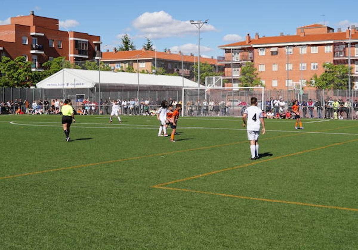 Así se reparten los campos de fútbol base: el Salamanca tiene uno propio y Unionistas es el que más horas ocupa