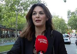 Fabiola Martínez al ser preguntada sobre Encarna Navarro: «No os importa»