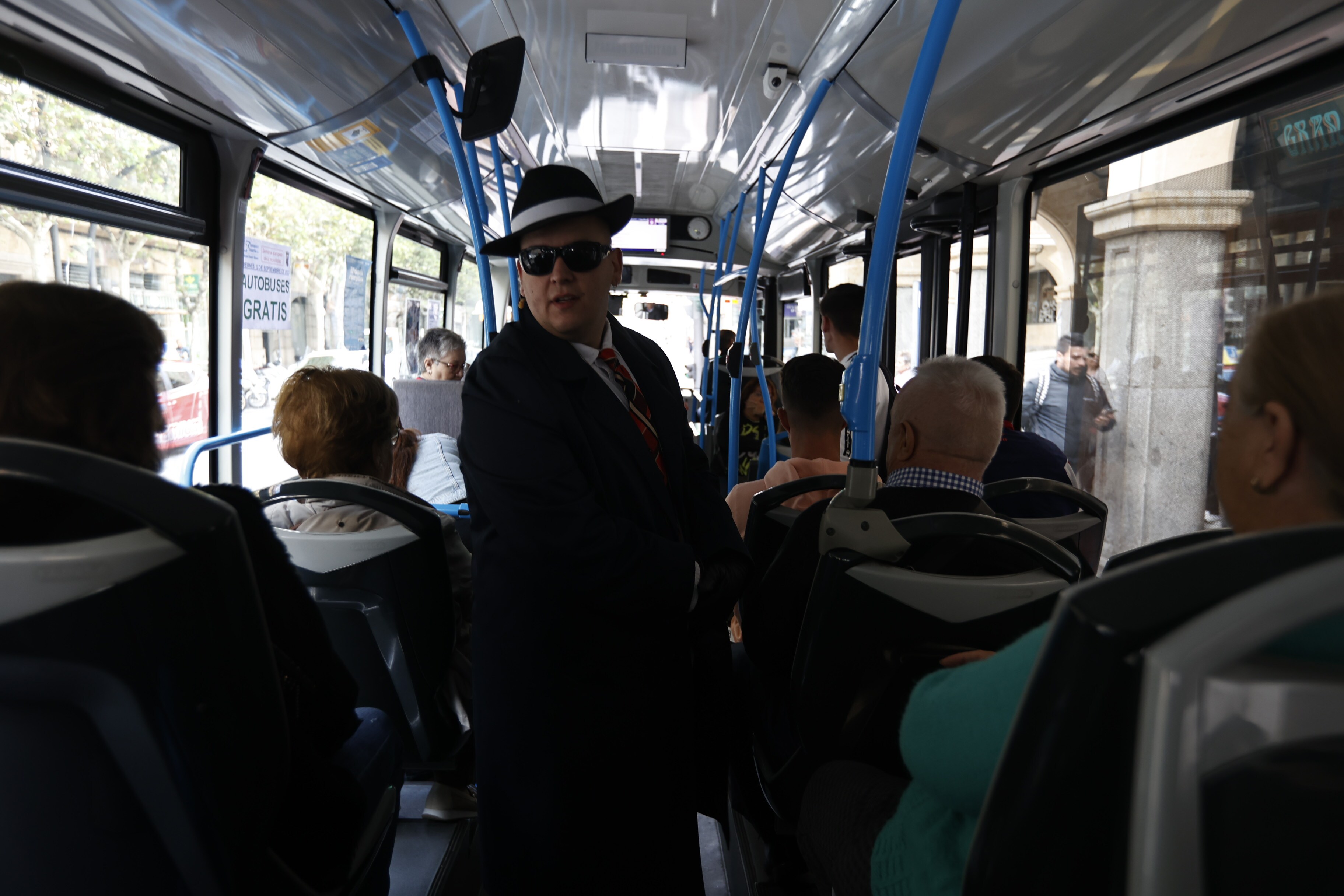 Así se ha vivido el Día sin Coche en los buses gratis de Salamanca