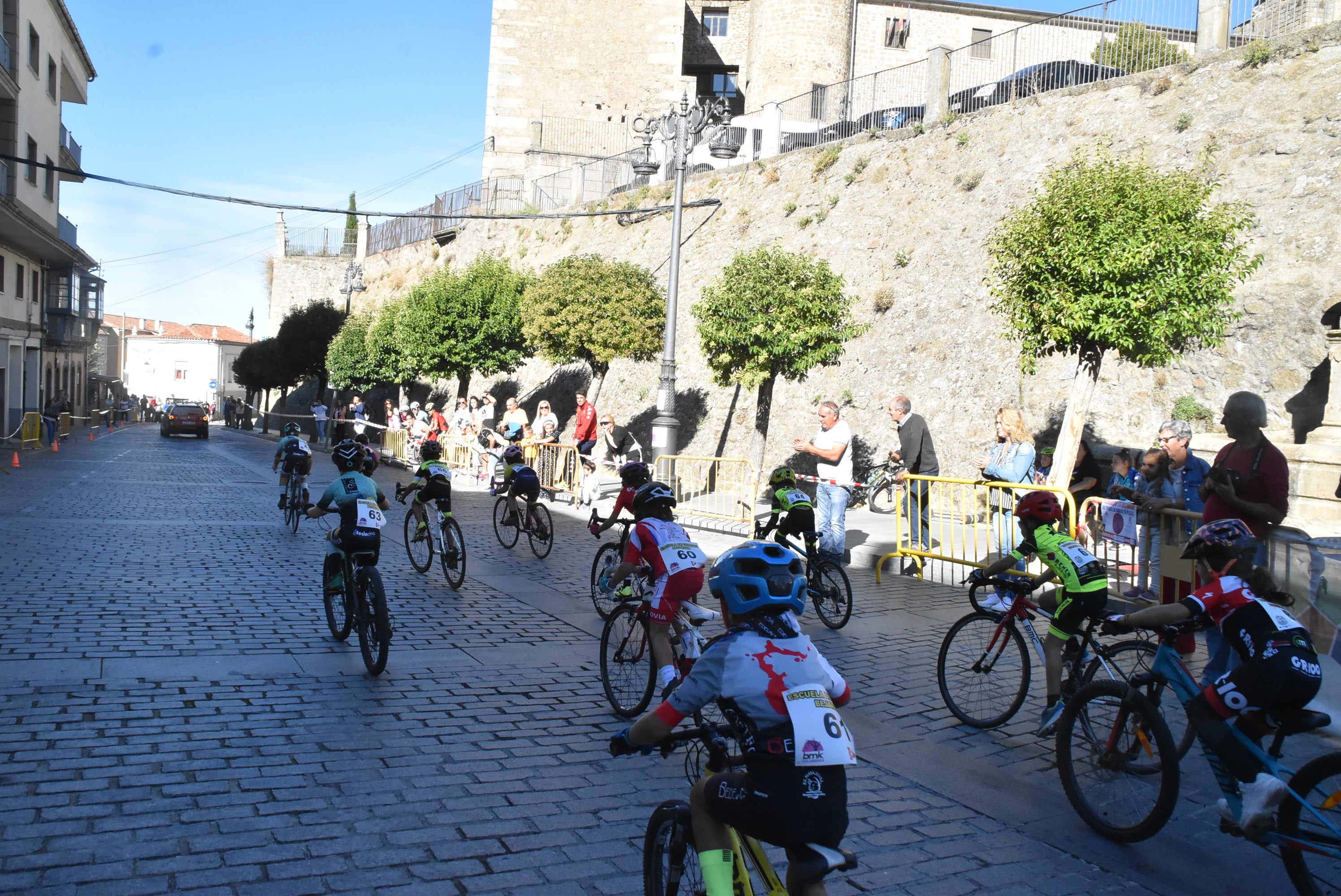 Animada mañana de ciclismo en Béjar