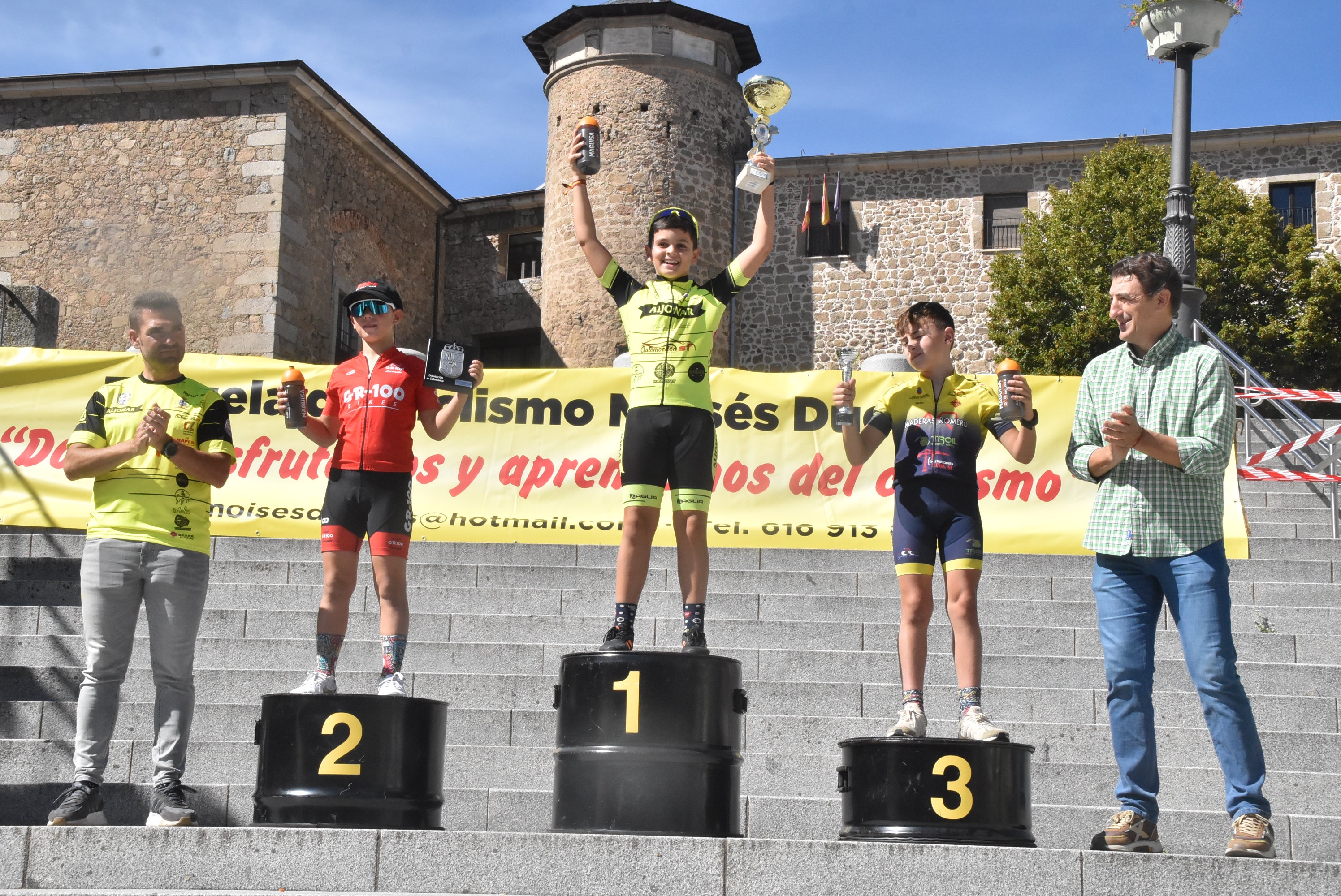 Animada mañana de ciclismo en Béjar