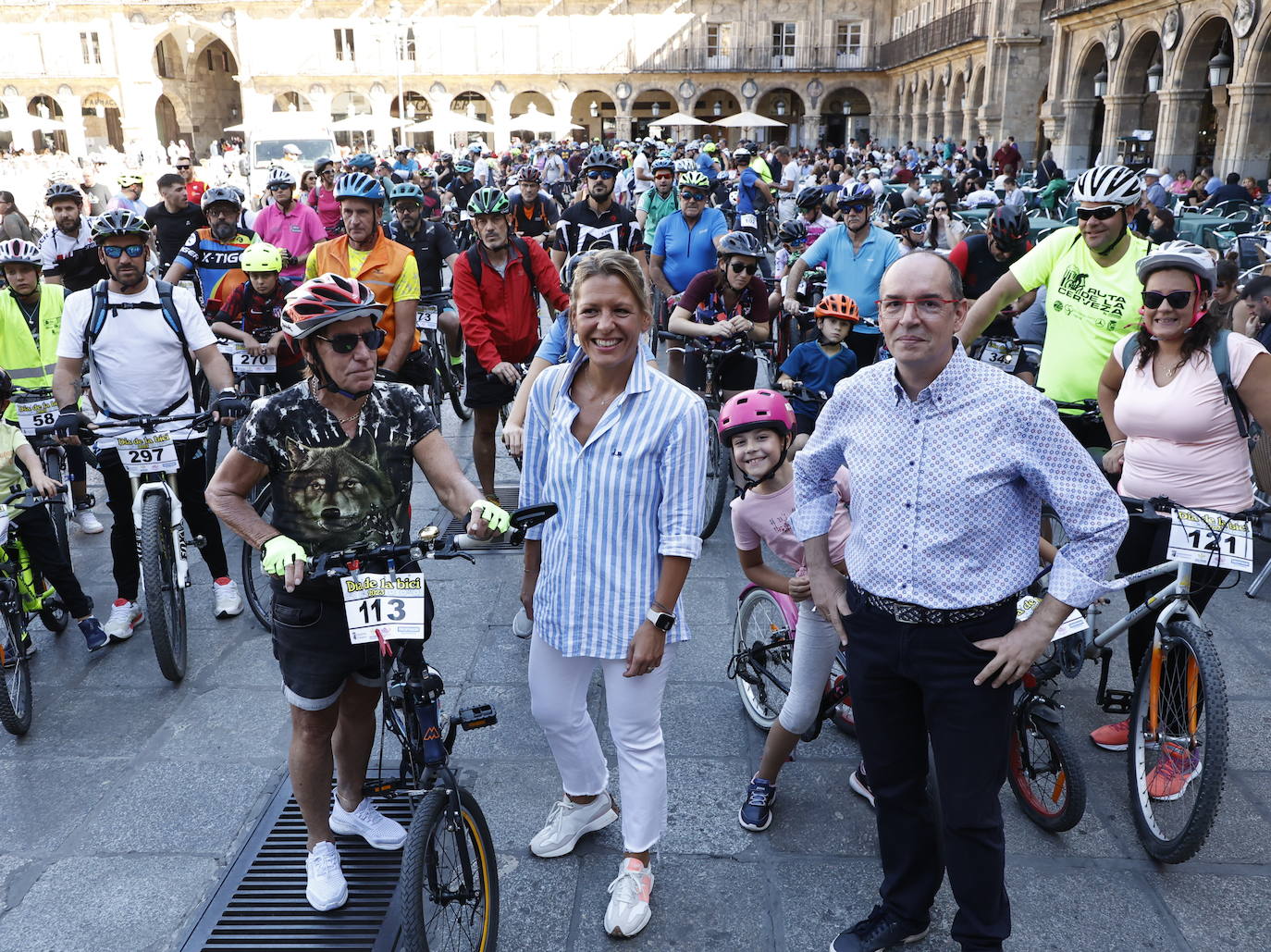 Así se vivió el Día de la Bici en Salamanca