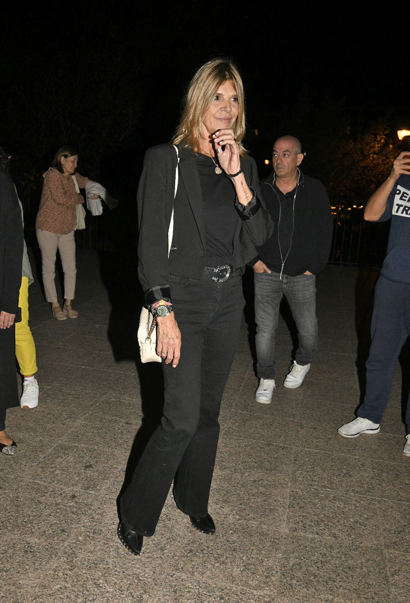 Estos han sido los rostros más conocidos que han acudido al funeral de María Teresa Campos