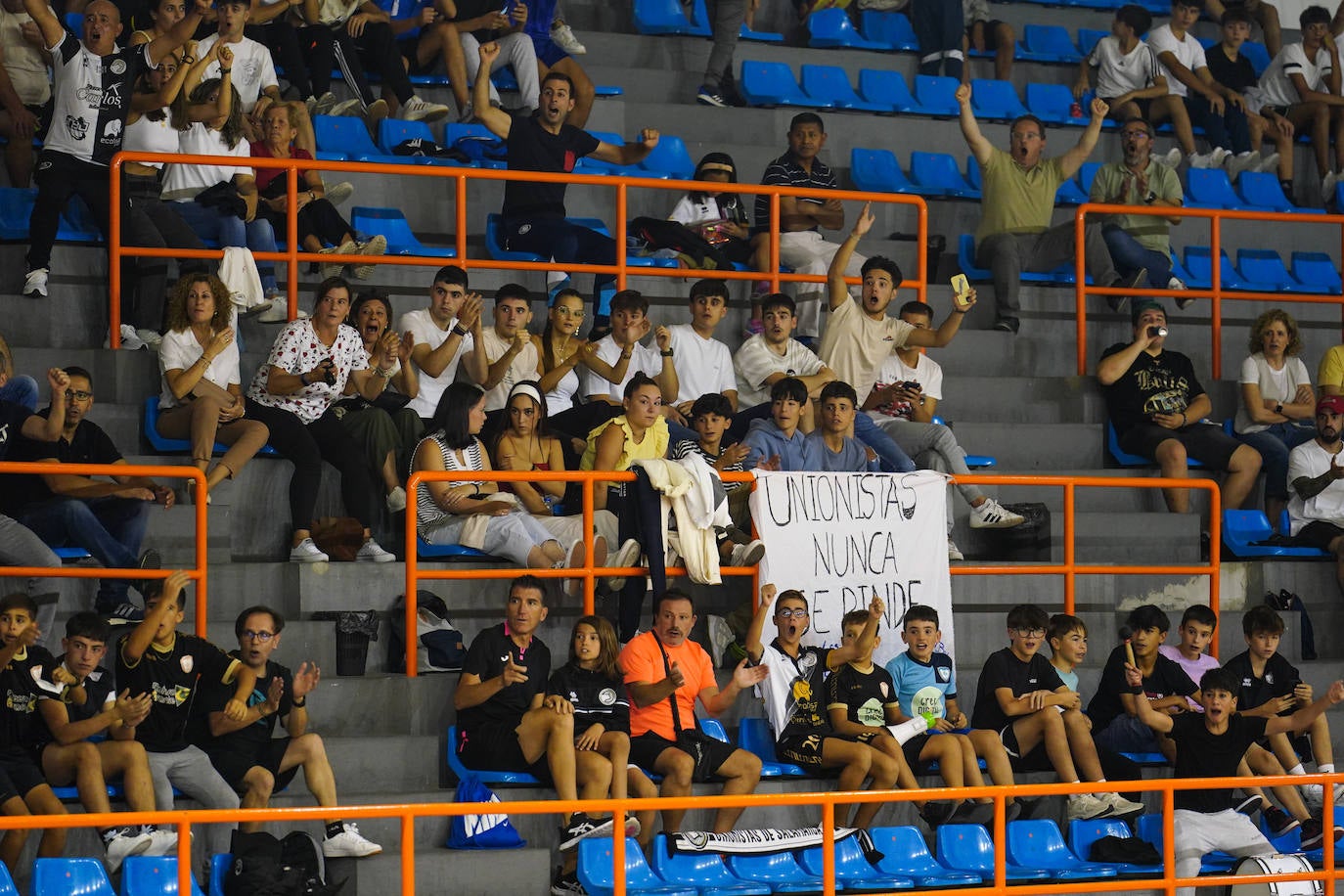 Unionistas arrolla al Cáceres y hace historia en la Copa del Rey de fútbol sala